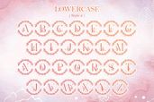 Monogram Floral Love Font Preview6