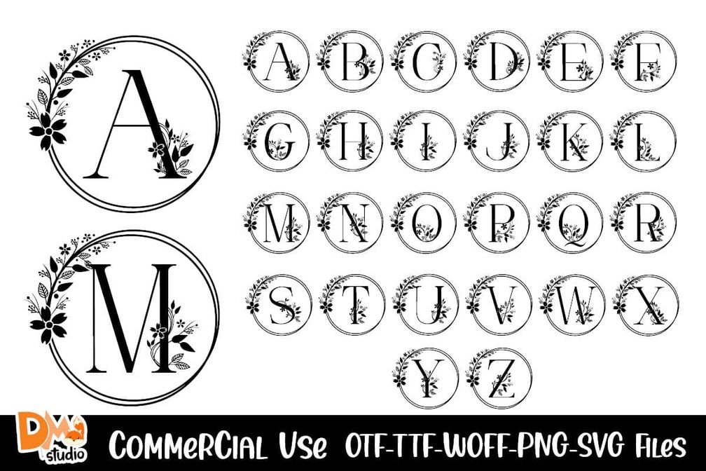 Monogram Sakura Font Preview1