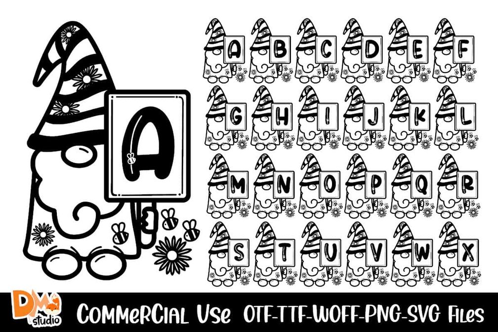 Monogram Spring Gnome Font Preview