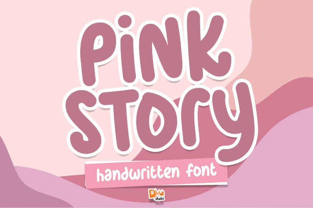 Pink Story Font Preview1