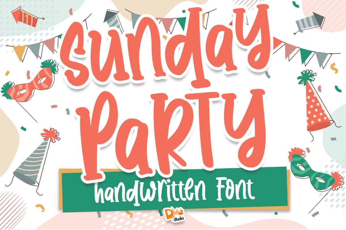 Sunday Party Font Preview1