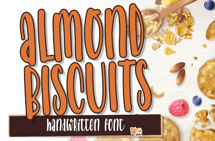 Almond Biscuit Font
