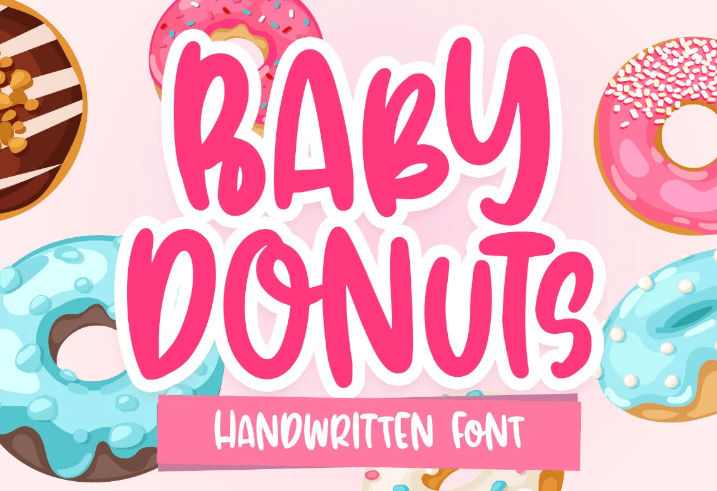 Baby Donuts Font