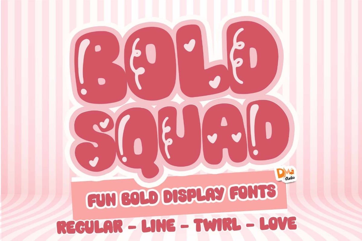 Bold Squad Font Preview1