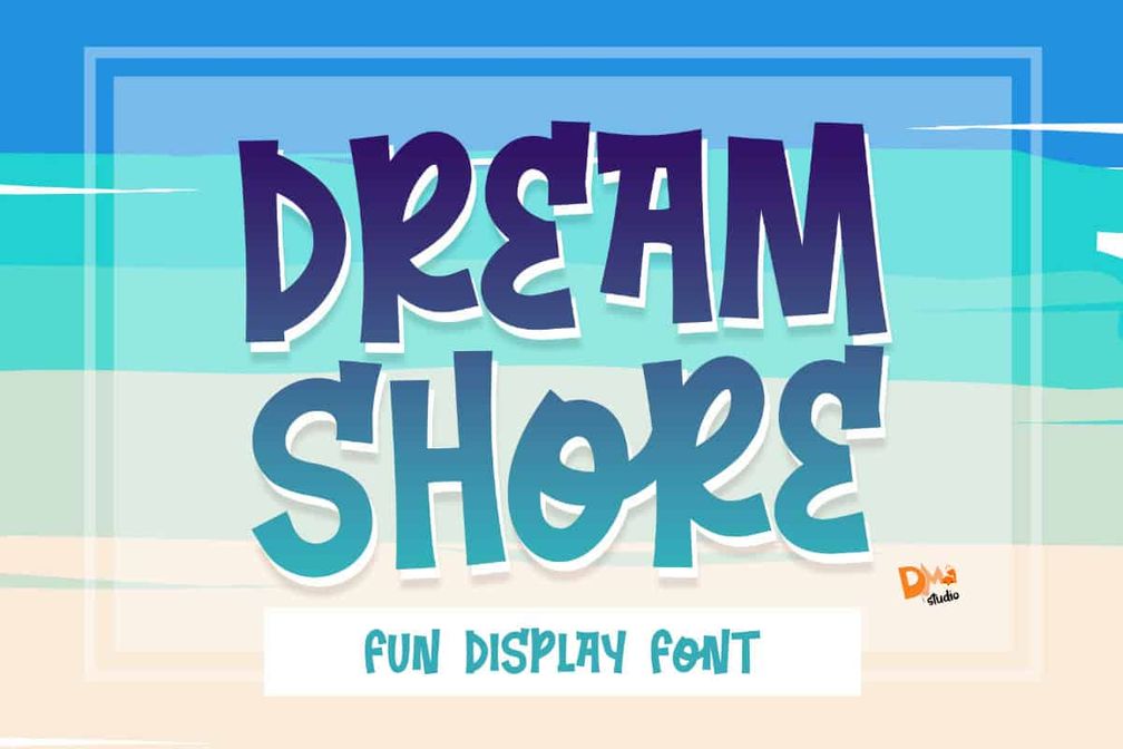 Dream Shore Font Preview1