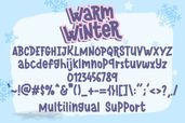 Warm Winter Font Preview4