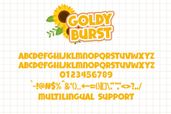 Goldy Burst Font Preview5