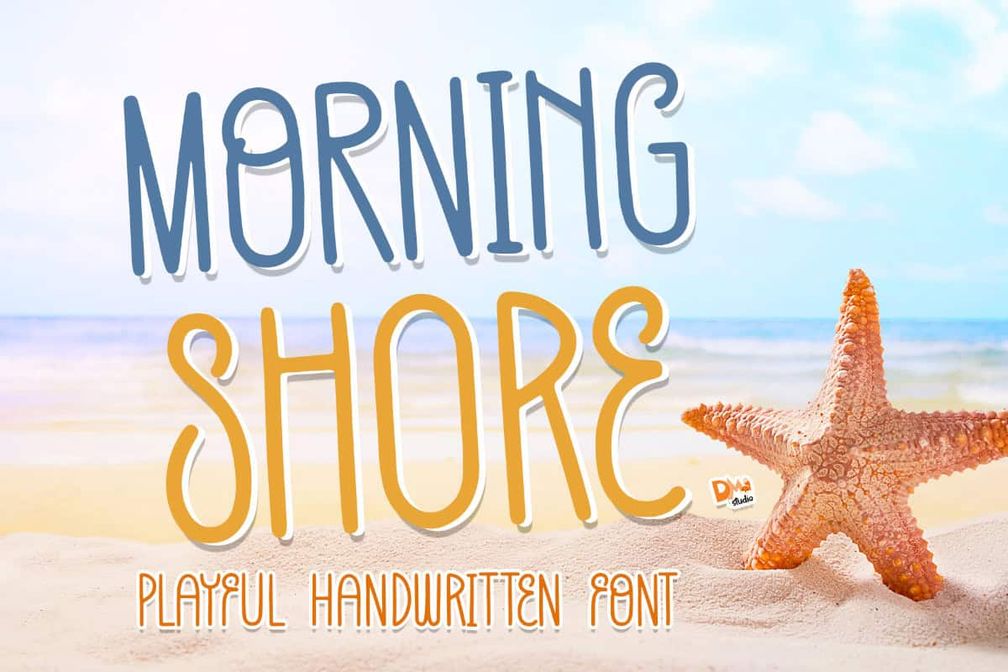 Morning Shore Font Preview1