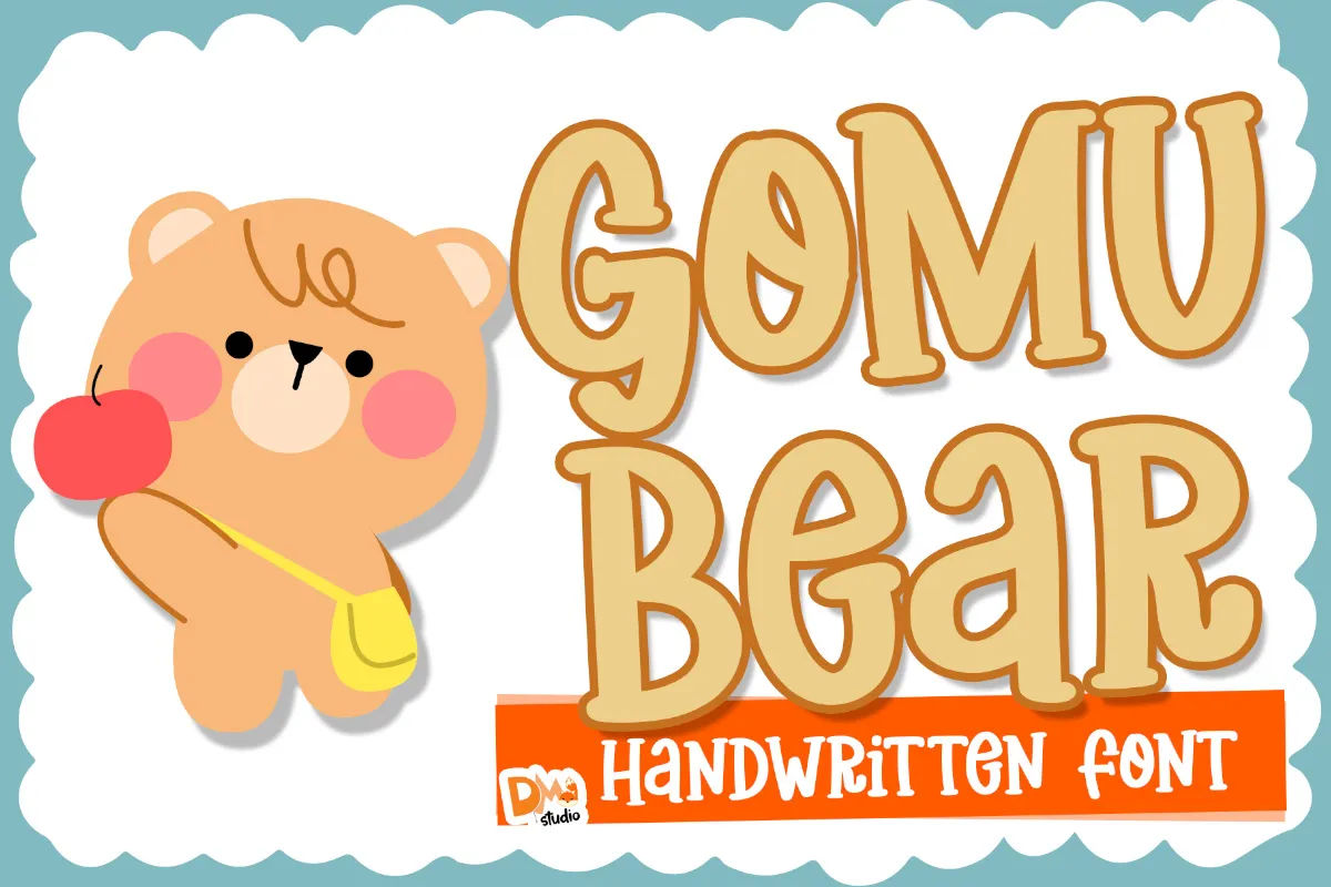 Gomu Bear font