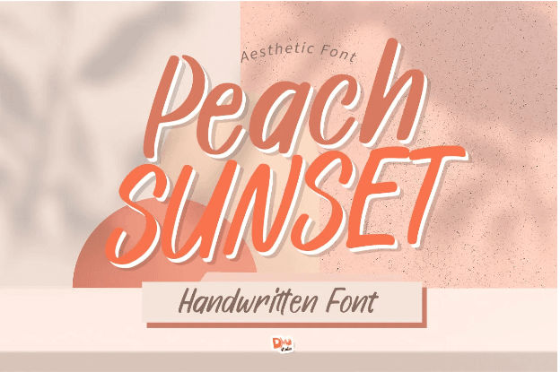 14. Peach Sunset