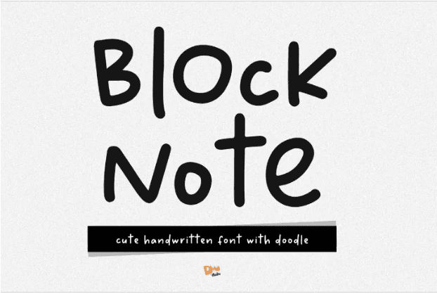 9. Block Note