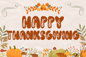 Flower Thanksgiving Font Preview8