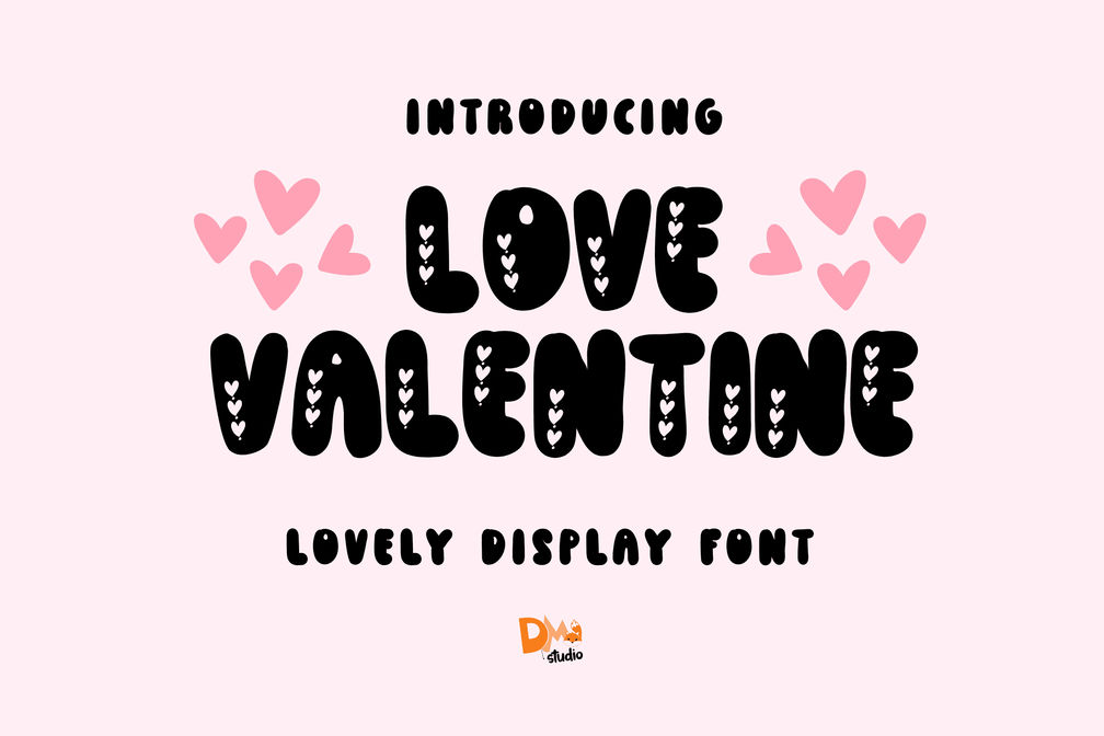 Love Valentine Font Preview1
