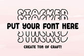 Stacked Monogram Font Preview3