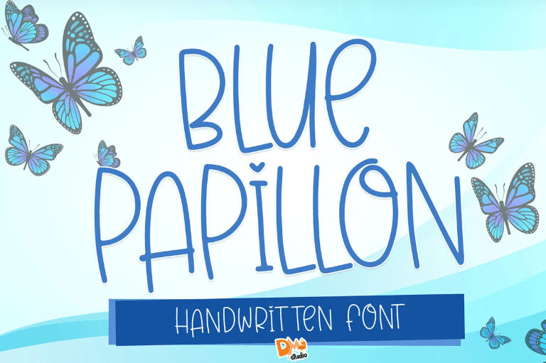 12. Blue Papillon