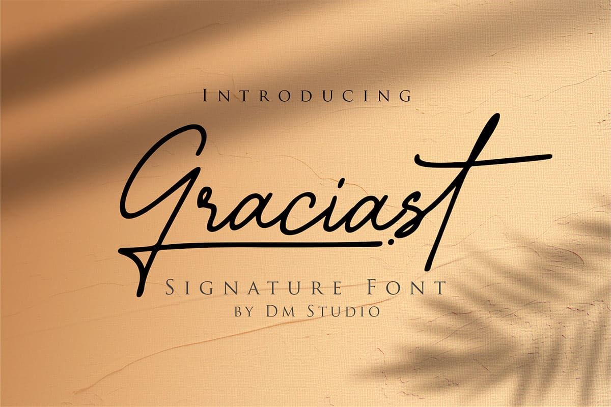 Graciast Font Preview1