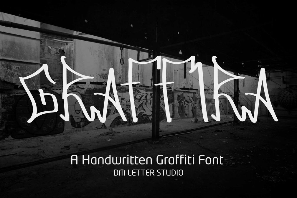 Graffira - a Handwritten Graffiti Font