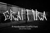 Graffira - a Handwritten Graffiti Font
