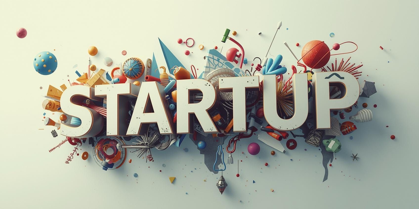 startup logo typography