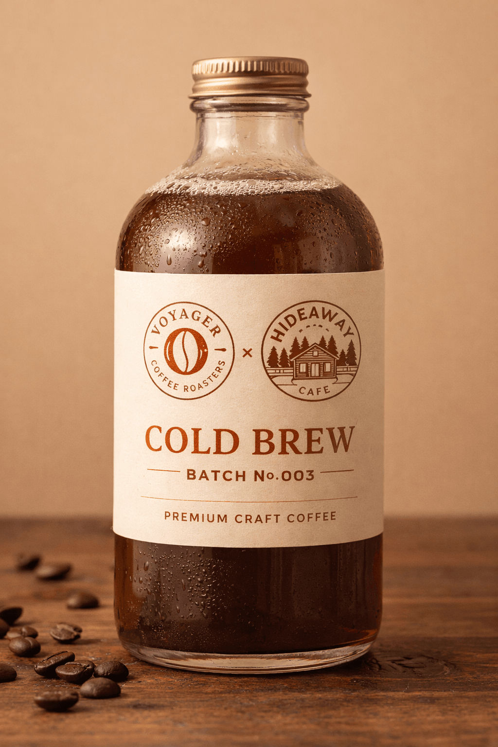 AI bottle label prompts