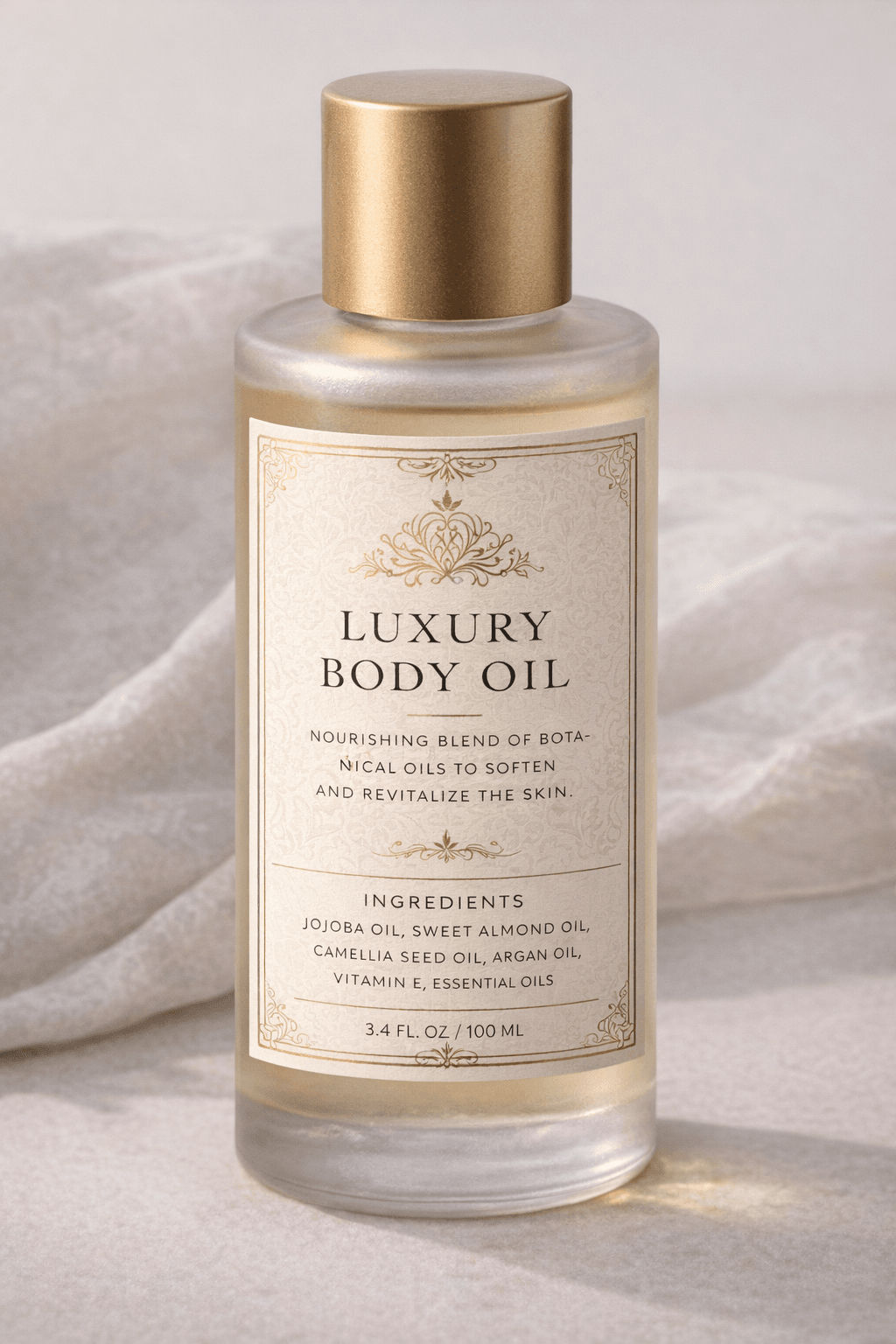 AI bottle label prompts