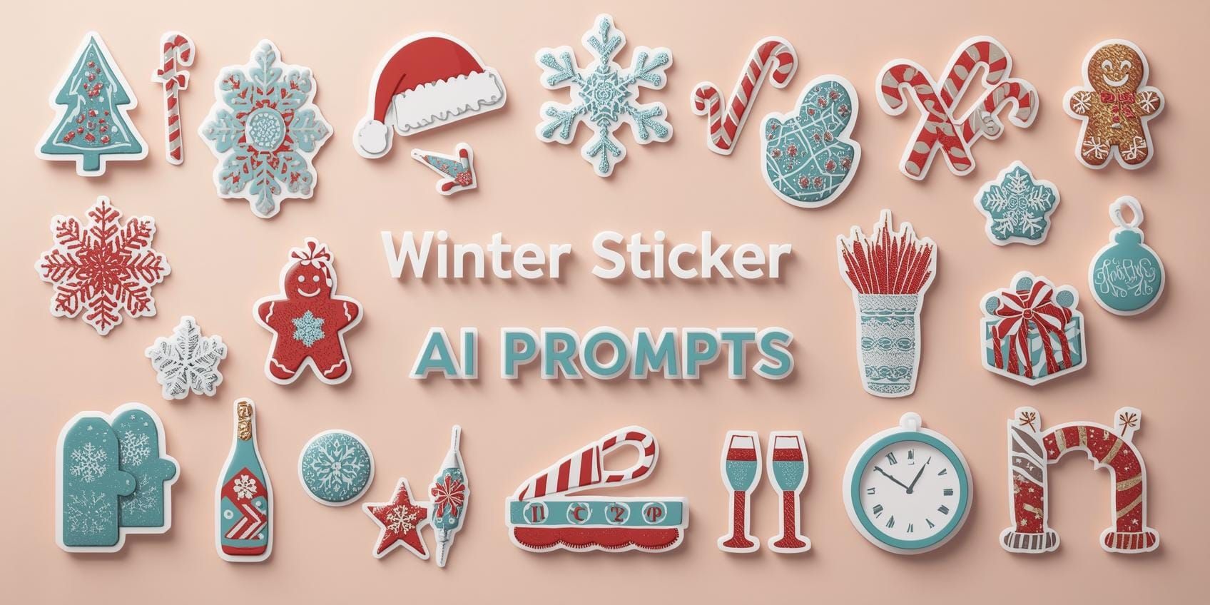 winter sticker AI prompts