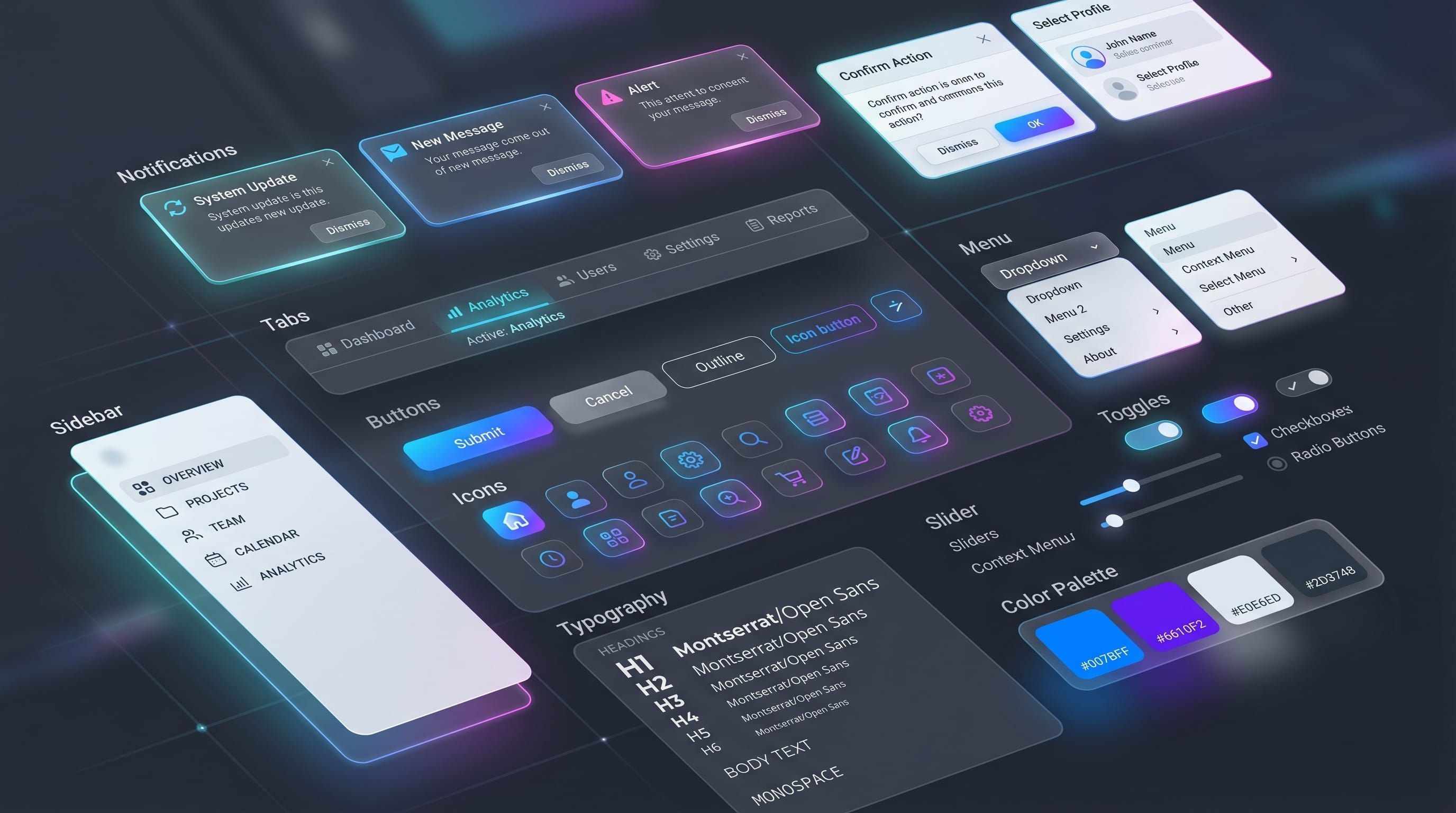 UI components design