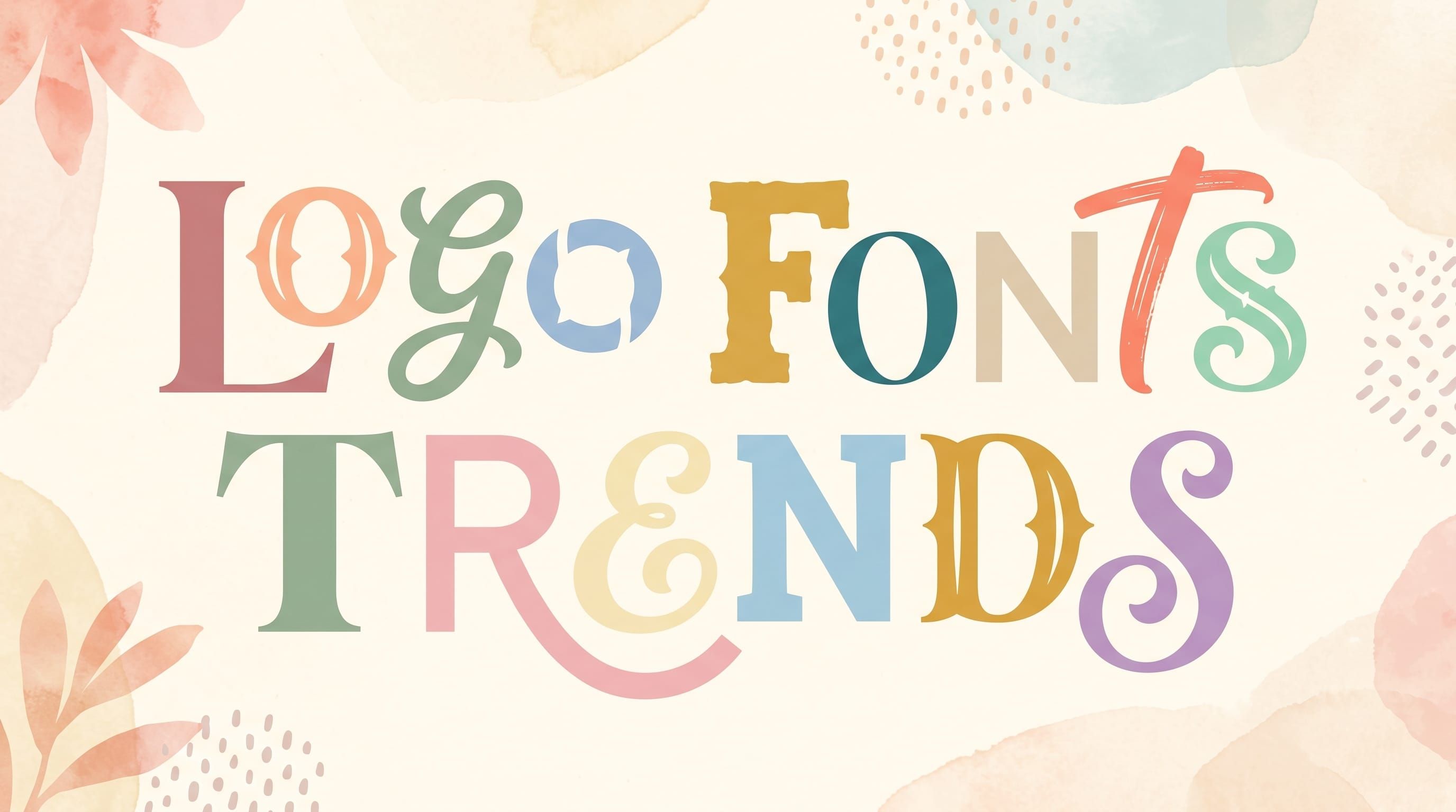 logo fonts trends