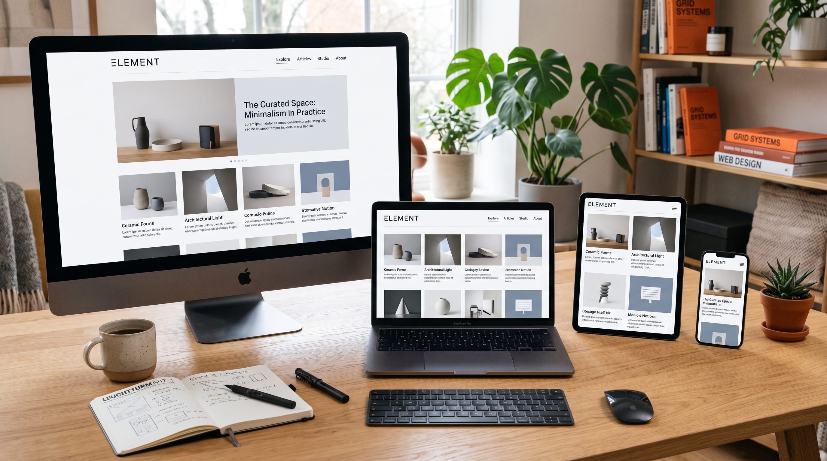 website layout design