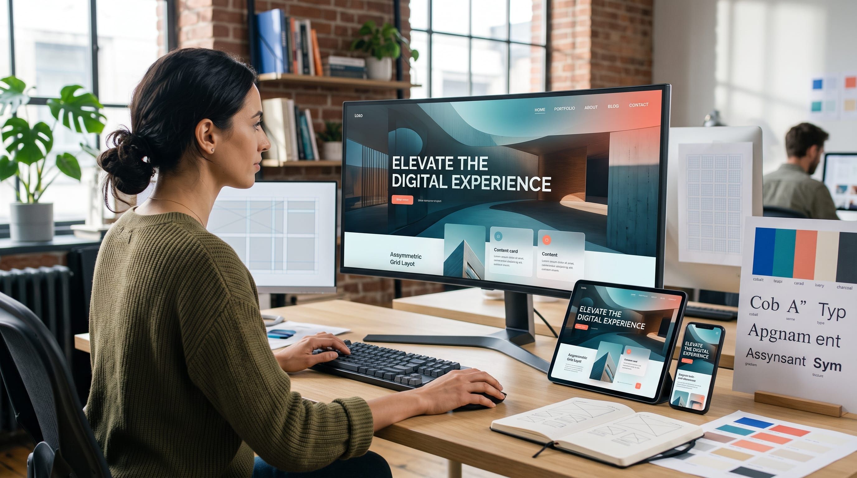 modern website design