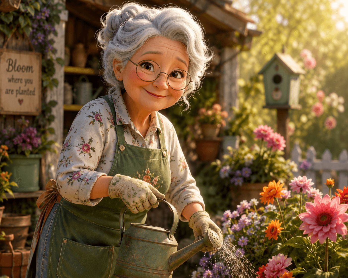Pixar character prompts