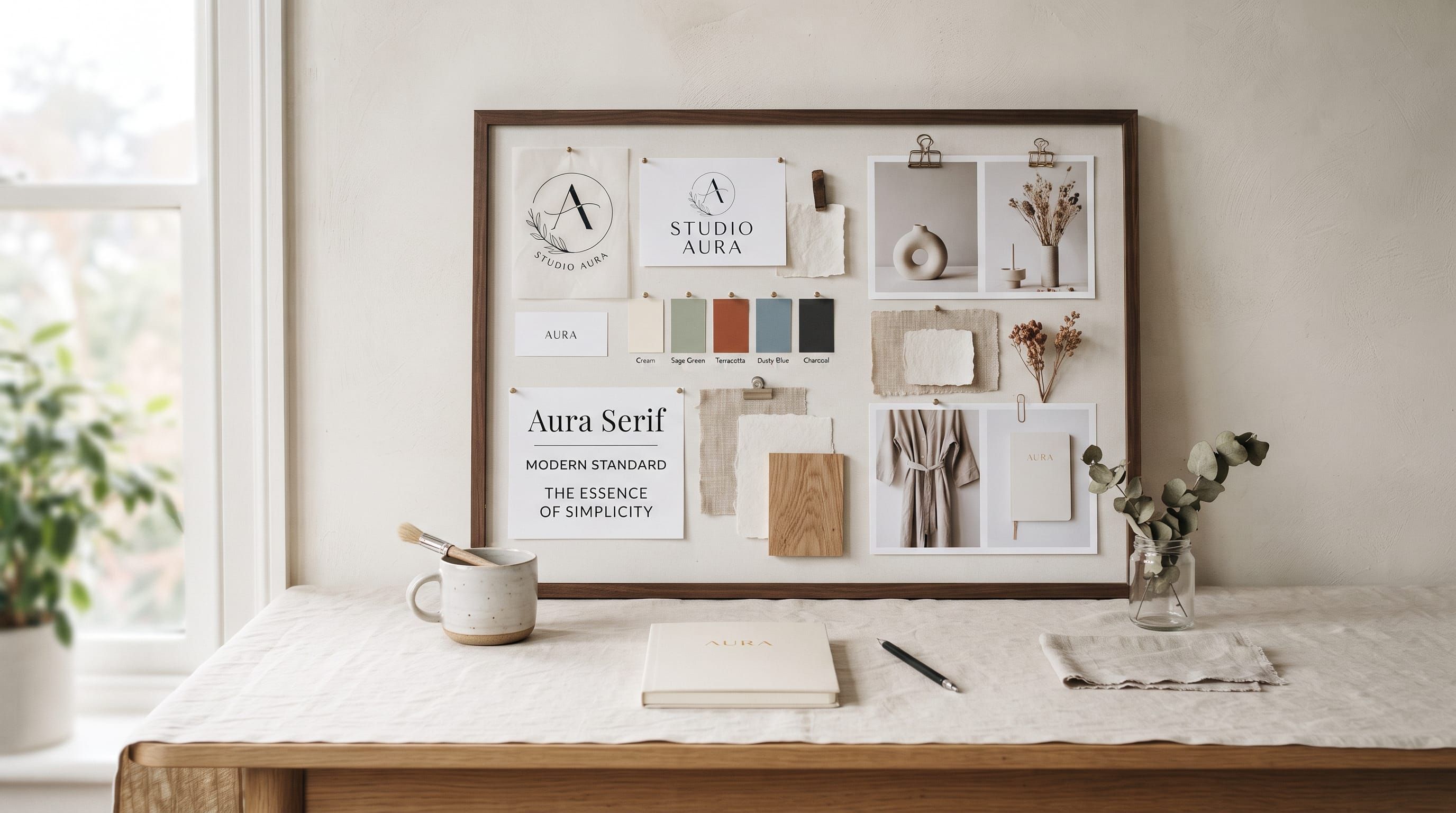 brand mood board