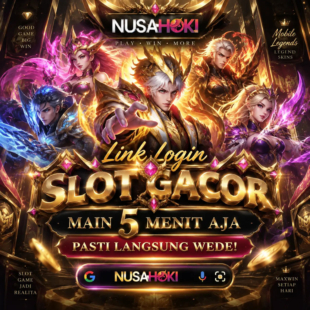 NUSAHOKI | Pusat Platform Game Gacor Terbaik & Bonus Berlimpah Jaminan Wede Terus