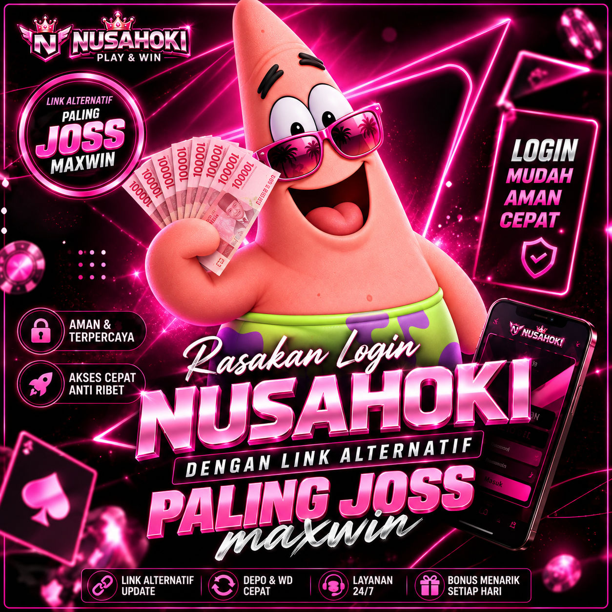 NUSAHOKI | Link Login Resmi Agen Togel & Slot Online Terpercaya 2026 by Hey siriusly