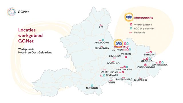 Werkgebied GG Net 2022 ev