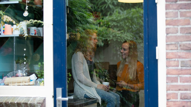 gesprek in de keuken