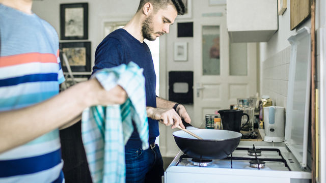 VGGNet jongens in de keuken