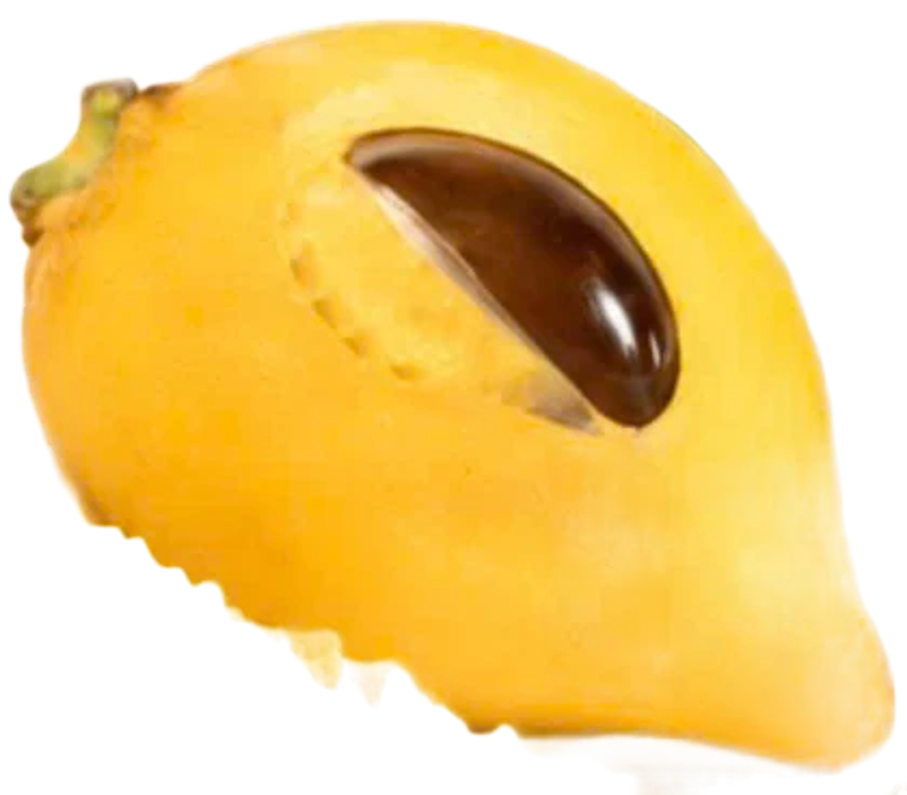 Quả lêkima bổ đôi