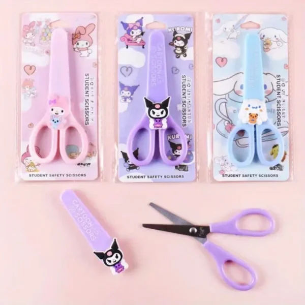 Cute Craft Scissors with Safety Cap