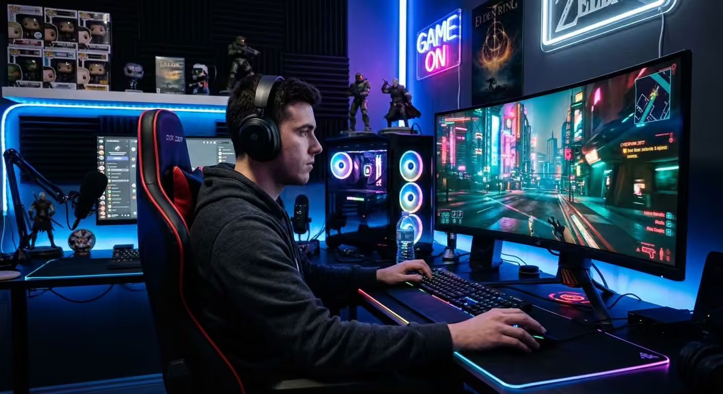 Gaming category visual