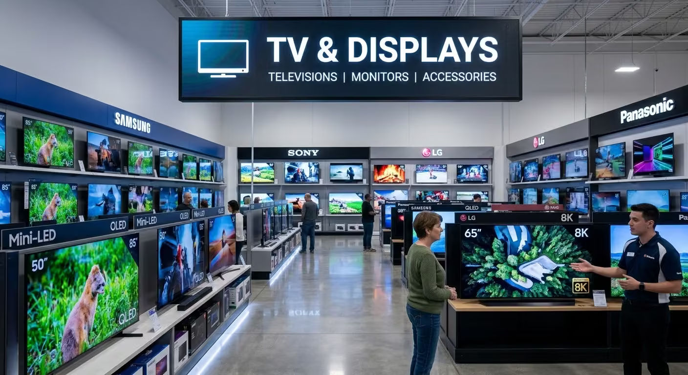 TV & Displays category visual
