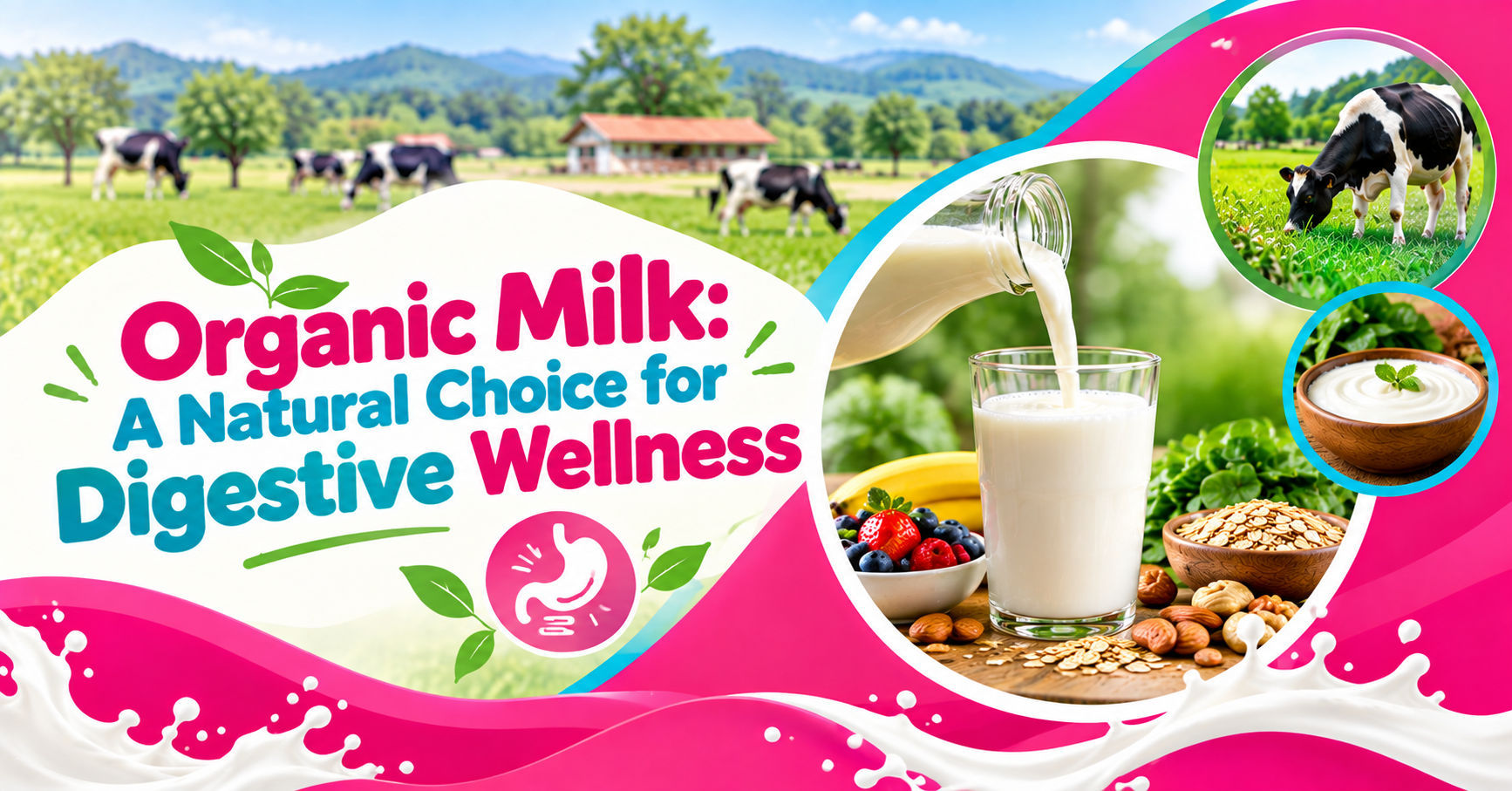 Organic Milk: A Natural Choice for Digestive Wellness