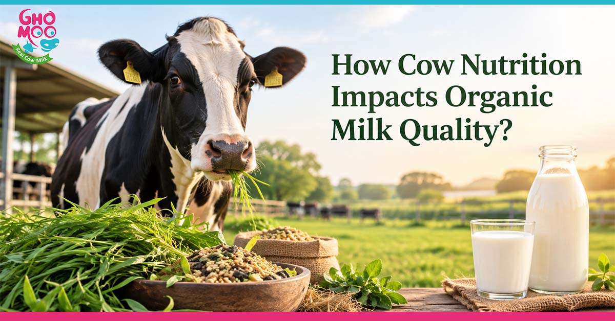 How Cow Nutrition Impacts Organic Milk Quality