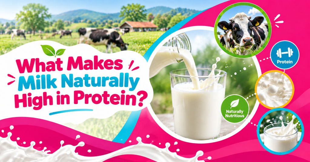 What Makes Milk Naturally High in Protein?