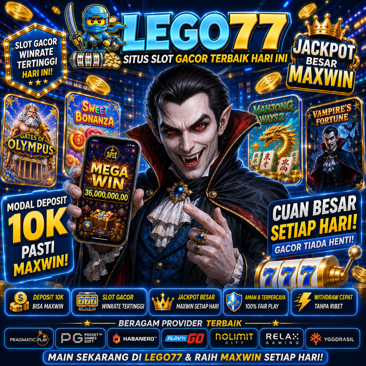LEGO77 > Link Situs Slot Depo 10k Terbaru Hari Ini