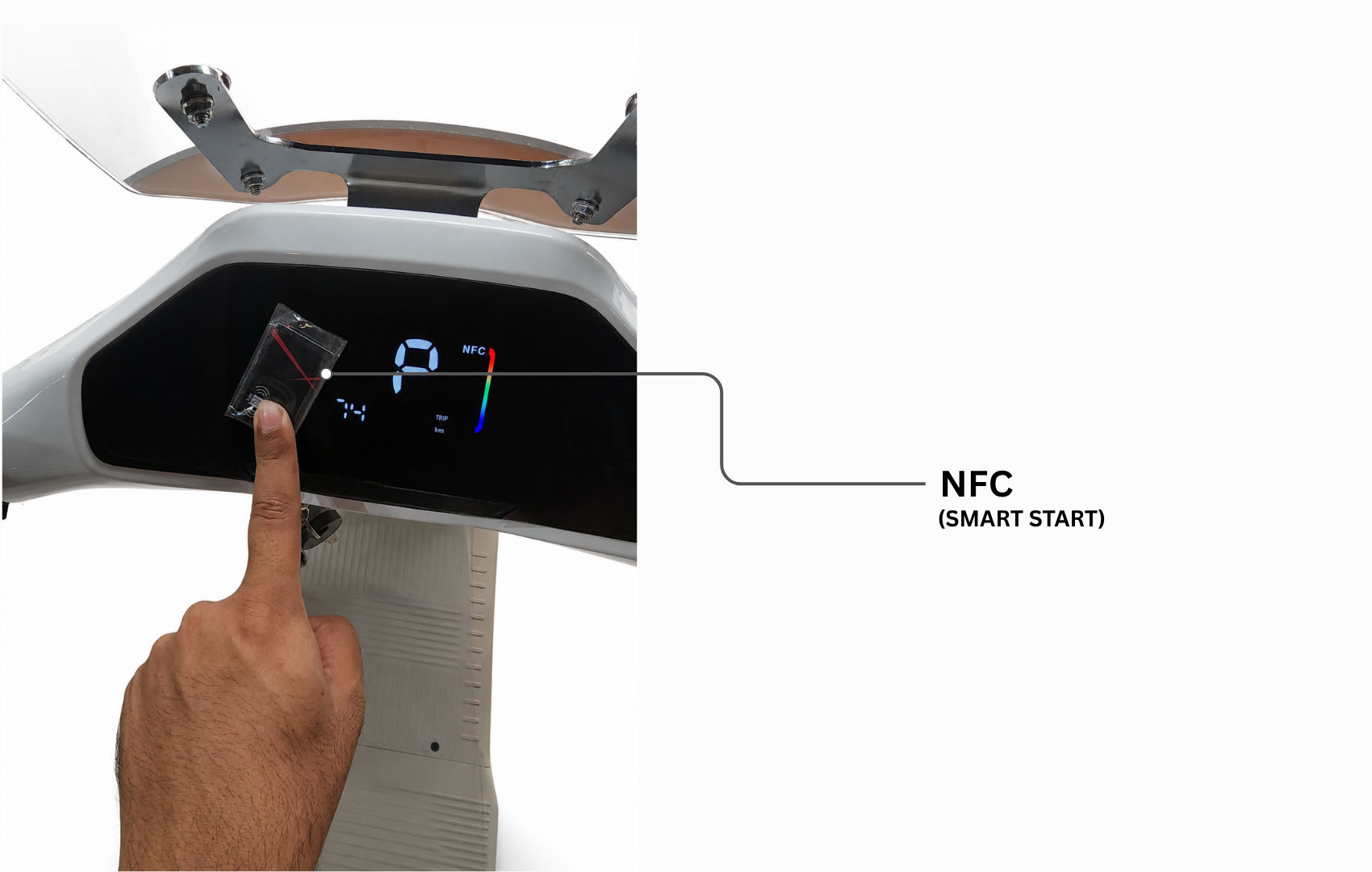 Tap. Start. Ride Smart.