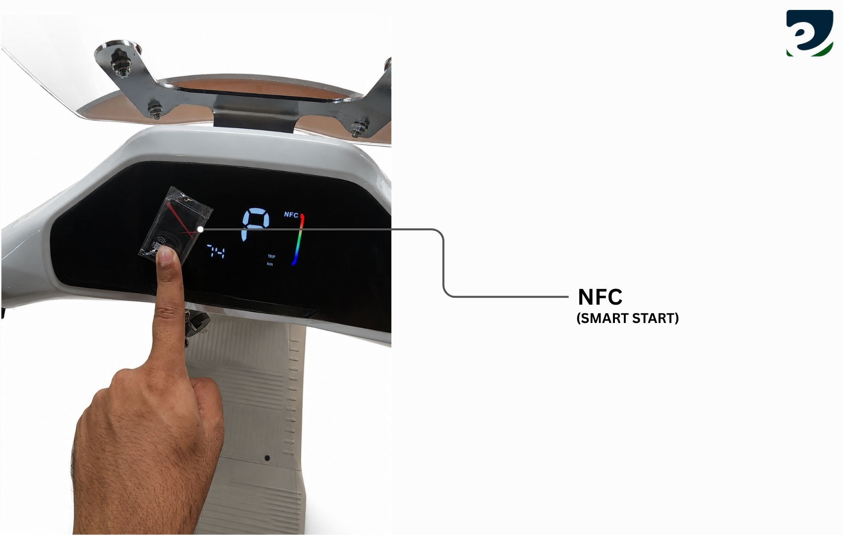 Smart NFC Tap-to-Start & Digital Display