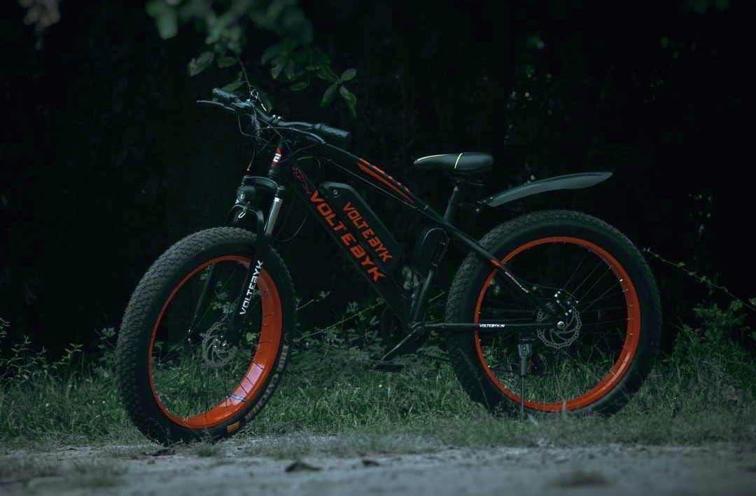 Voltebyk electric cycle home delivery customer photo Tirupati
