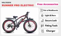 Thumbnail 5 of Runner Pro Electric FatBike 13 AH - Electric from Voltebyk