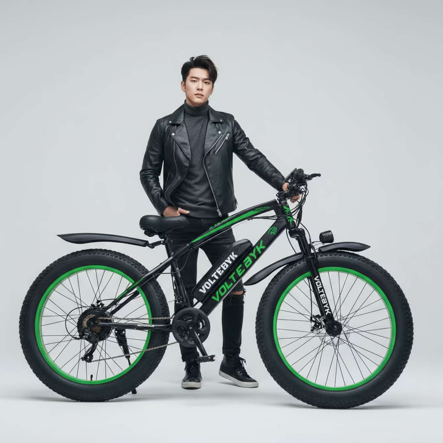 Product Image 2 of Runner Pro Electric Fat Bike | Green - Electric from Voltebyk